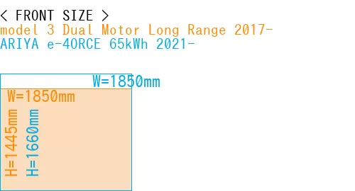 #model 3 Dual Motor Long Range 2017- + ARIYA e-4ORCE 65kWh 2021-